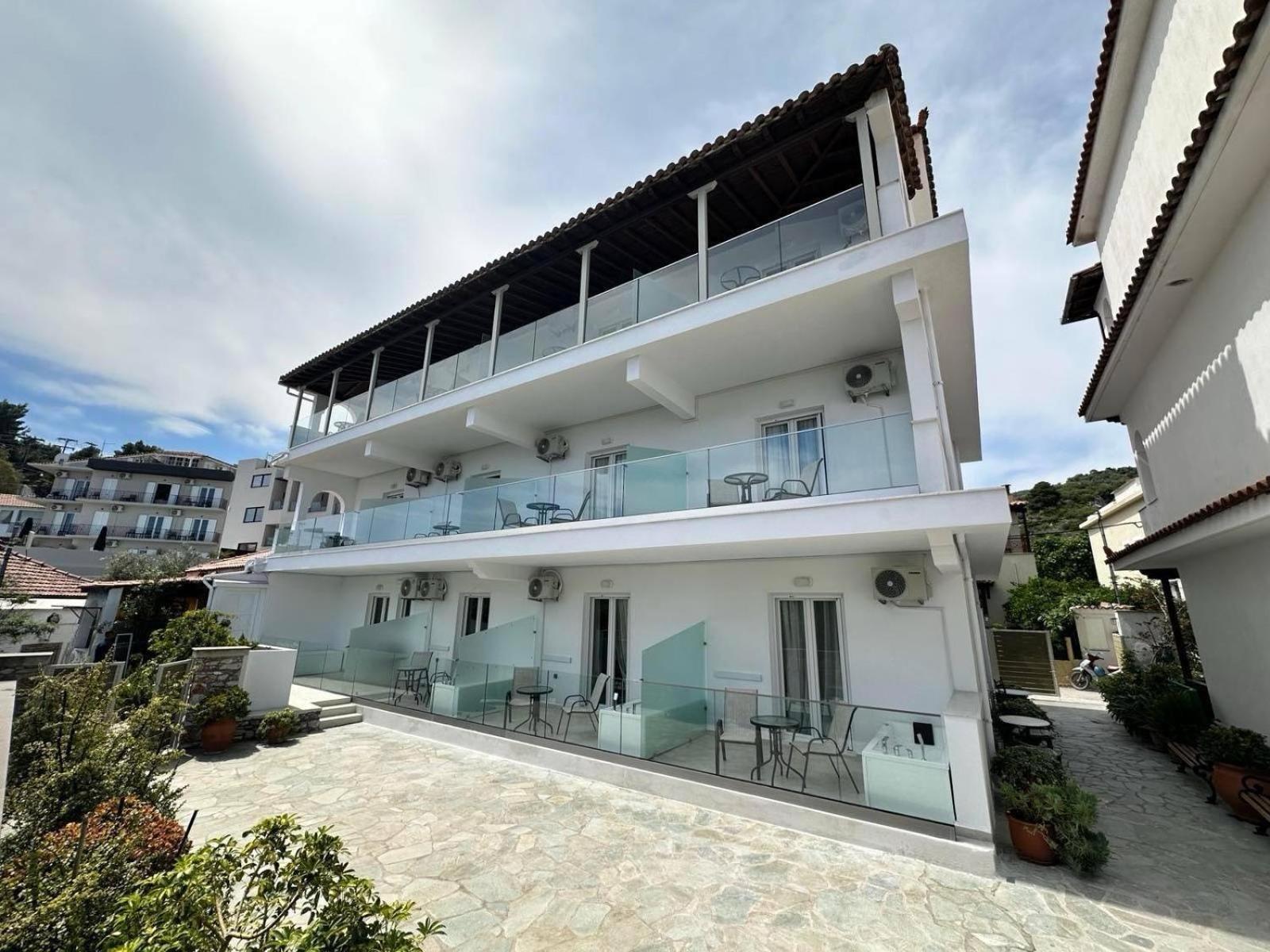 העיירה סקיאתוס Roula'S House On The Beach מראה חיצוני תמונה